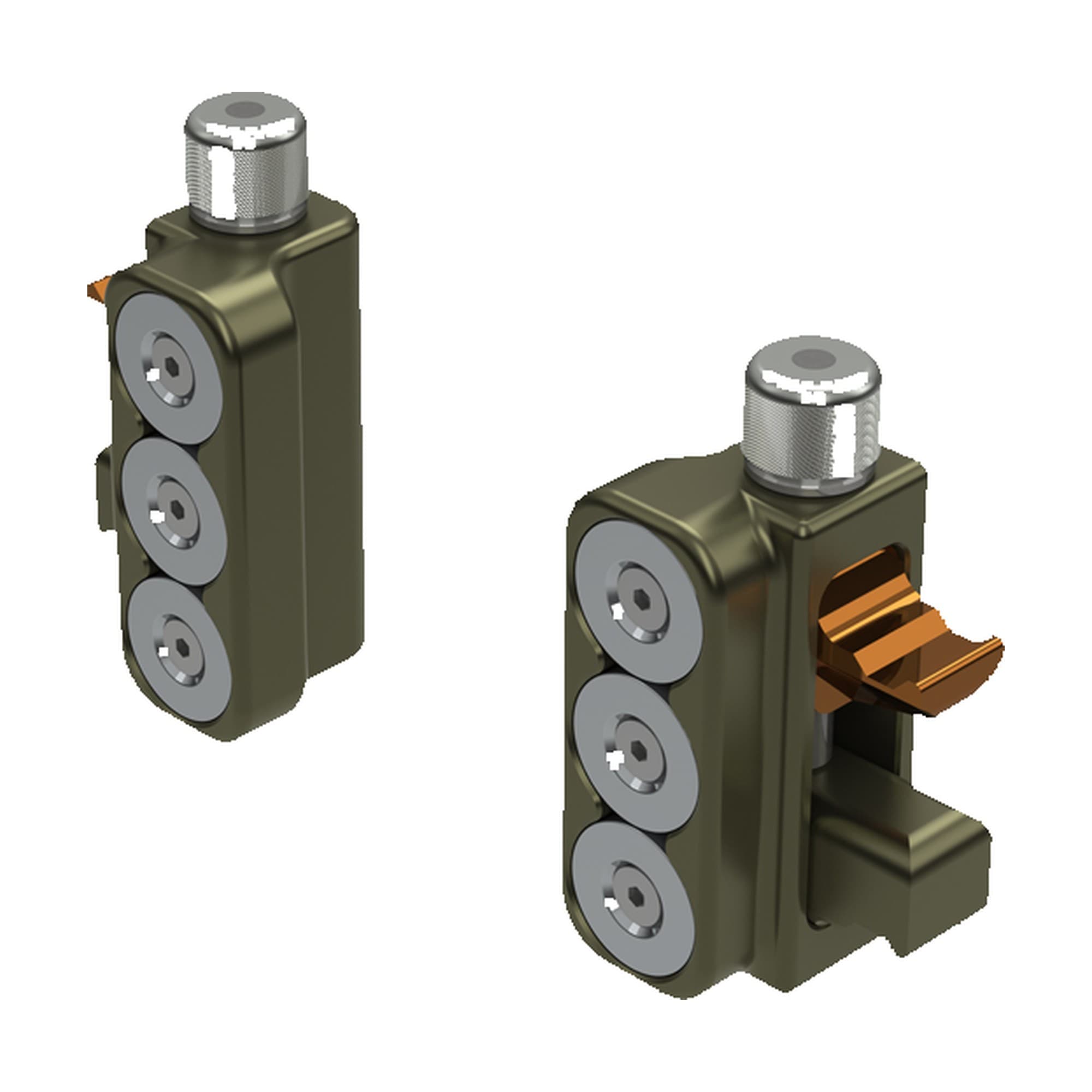 Set of Magnetic End Stops