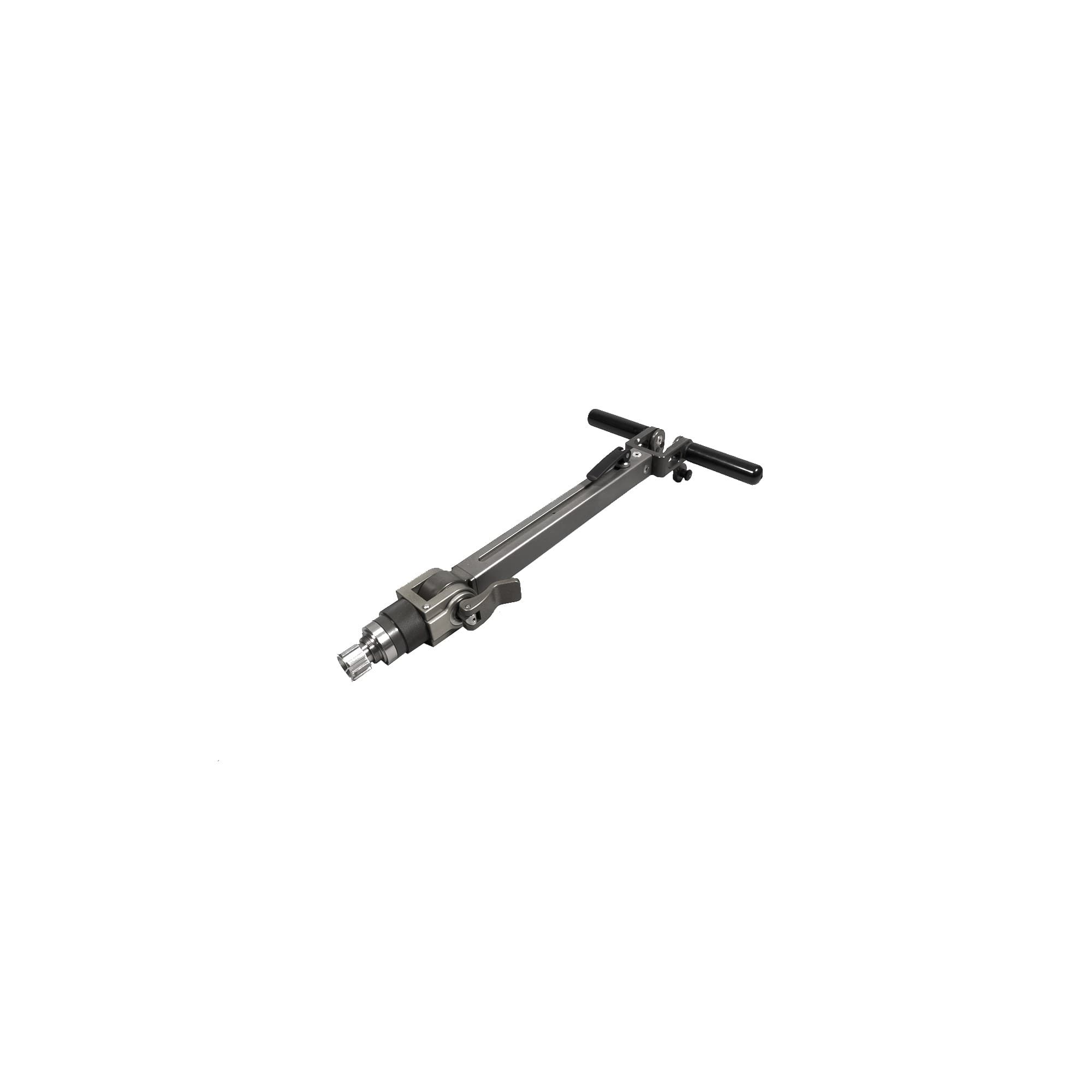 Telescopic & inclining steering rod