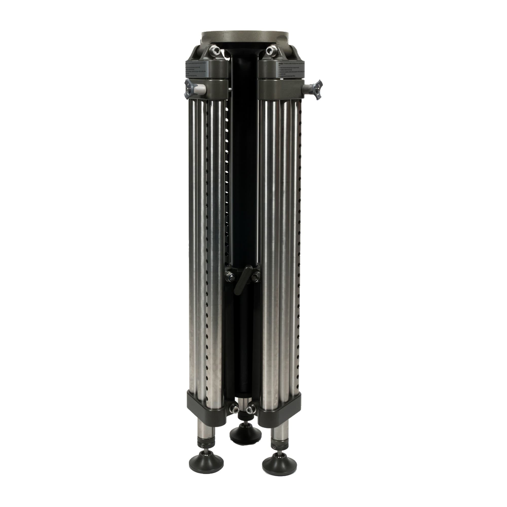 GF-Tripod, the stainless steel stand for jibs and heavy camera rigs