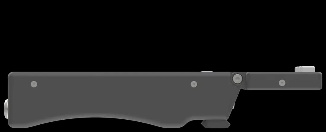 Hand Control Unit with the display folded flat